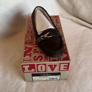 Cole Haan Womans Katelyn Slipper Dark Chocolate Size 9 B